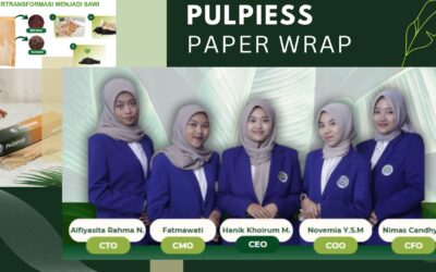 Mahasiswa Fisika UM Menjadi CEO Pengembangan Inovasi Paper Wrap dari Limbah Batang Pisang, Pertama di Indonesia