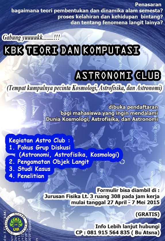 brosur astronomi