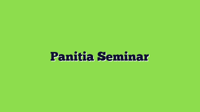 Panitia Seminar